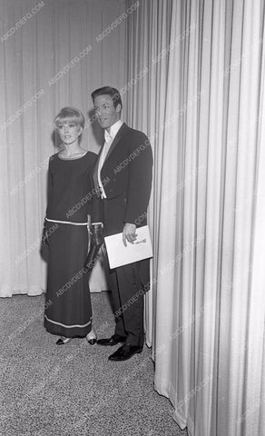 1964 Oscars Richard Chamberlain and who Academy Awards aa1965-23</br>Los Angeles Newspaper press pit reprints from original 4x5 negatives for Academy Awards.