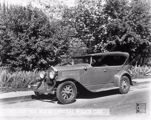 1931 Buick Official Police Car vintage automobile cars-76
