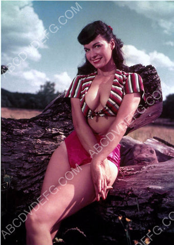 beautiful Betty Page portrait 8b20-0072