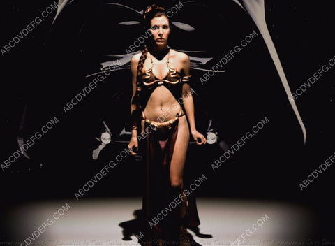 Carrie Fisher as Slave Leia film Return of the Jedi 8b20-0097