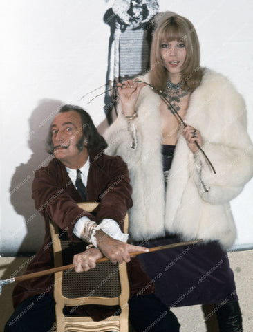 surreal artist Salvador Dali and some babe 8b20-0144