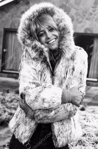 preparing for Winter Susan George in her parka 8b20-0609