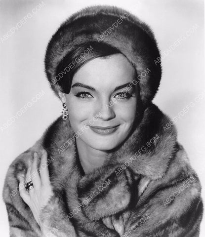 beautiful in fur Romy Schneider portrait film Good Neighbor Sam 8b20-0830
