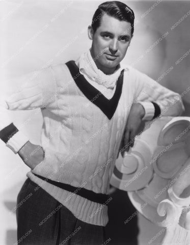 Cary Grant casual portrait in sweater 8b20-10552