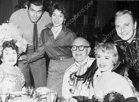 candid Clint Walker Shirley Jones and friends behind the scenes dp-10686