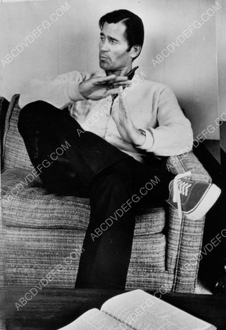 candid Clint Walker at home 8b20-10708