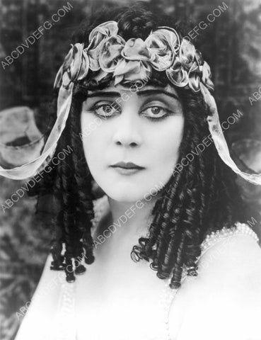 Theda Bara portrait silent film Cleopatra 8b20-10991