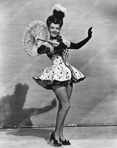 Vivian Blaine sexy chorus girl in fishnets film Nob Hill 8b20-11025