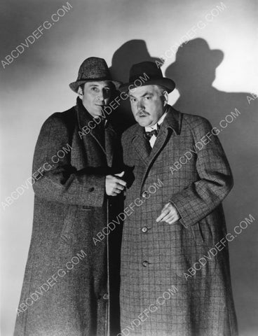 Nigel Bruce Basil Rathbone classic Sherlock Holmes film series 8b20-11088
