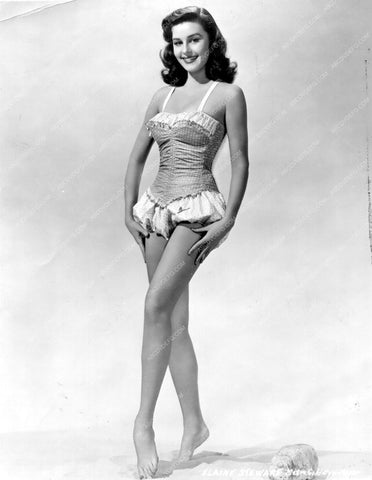 slender and beautiful Elaine Stewart in swimsuit 8b20-12019