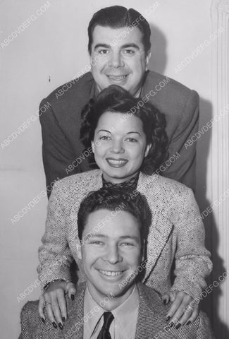 Ken Murray Frances Langford and friend 8b20-12062