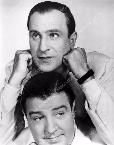 Bud Abbott Lou Costello portrait 8b20-12460