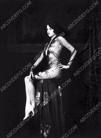 very sheer dress Jean Ackerman sexy pre-code portrait 8b20-12484
