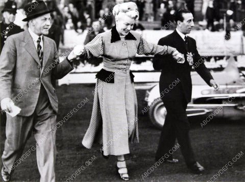Lana Turner at midget car race or something 8b20-1300