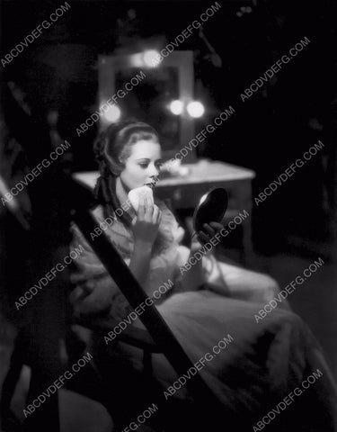 Heather Angel does makeup check behind scenes film Berkeley Square 8b20-13305