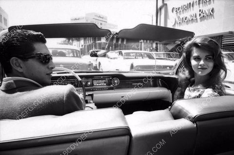 Ann-Margret stuck in traffic in a convertible 8b20-13367