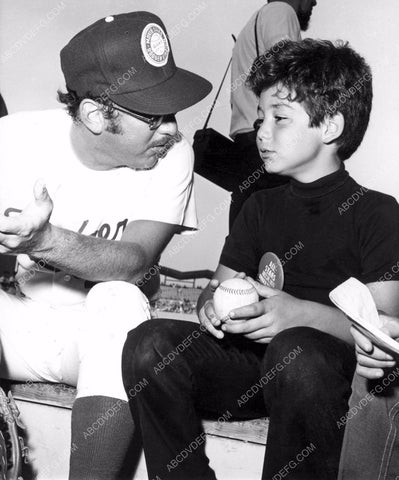 Bobby Darin at Hollywood All-Stars game Dodger Stadium 8b20-13791