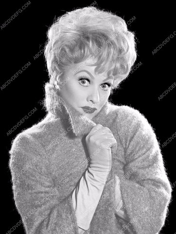 Lucille Ball wrapped tight in her sweater 8b20-14125