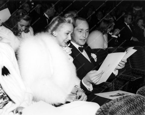 candid Franchot Tone and date The Great Dictator film premiere 8b20-14412
