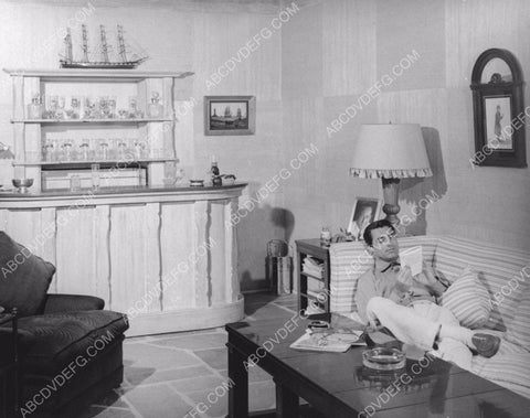 candid Cary Grant relaxing at home 8b20-14727