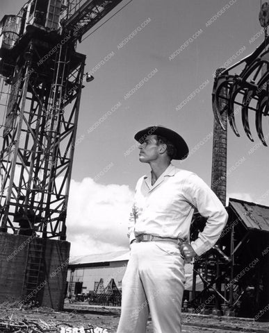 Charlton Heston in cowboy hat film Diamondhead 8b20-14989