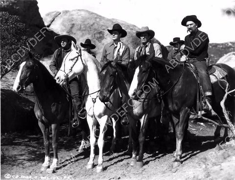 Charles Starrett Hank Bell film Two Gun Law 8b20-15221