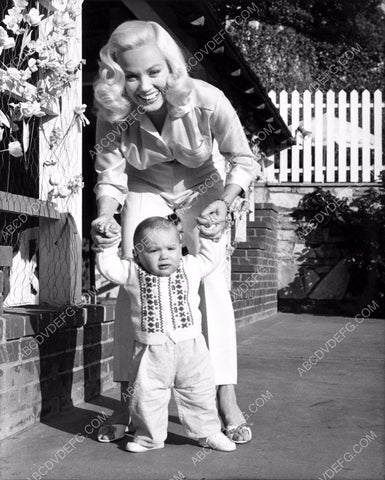 mom Mamie Van Doren and her son 8b20-1528