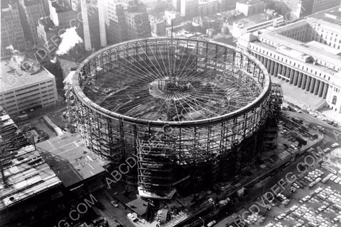 historic New York Madison Square Garden under construction 8b20-15370