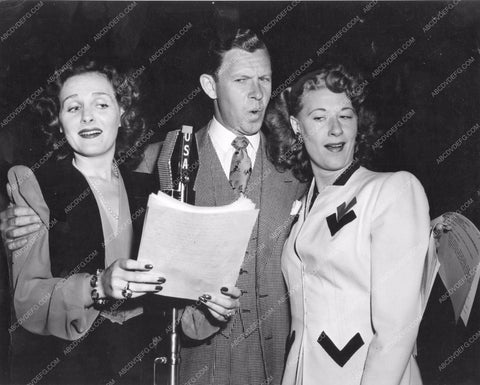 Constance Moore George Murphy Joan Davis AFRS Armed Forces Radio Service 8b20-15827