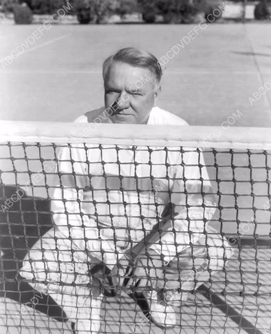 candid W.C. Fields on the tennis court 8b20-16053