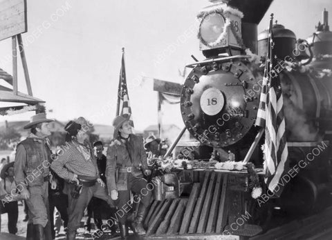 Big Boy Williams Alan Hale Sr Errol Flynn film Dodge City 8b20-16136