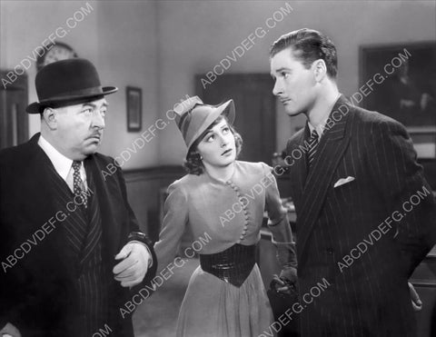 Walter Connolly Olivia de Havilland Errol Flynn film Four's a Crowd 8b20-16141