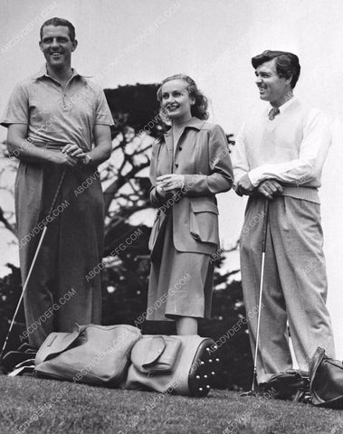 Carole Lombard Clark Gable out on the golf course 8b20-16771