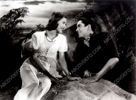 Tyrone Power Loretta Young film Second Honeymoon 8b20-1682