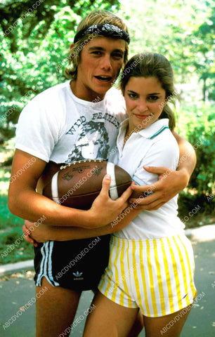 Christopher Atkins Cynthia Bigg play touch football 8b20-17256