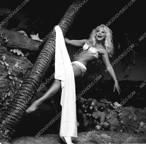 sexy Elke Sommer swinging on a palm tree 8b20-17471