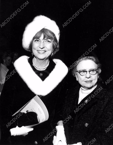 Agnes Moorehead out with mother maybe 8b20-1749