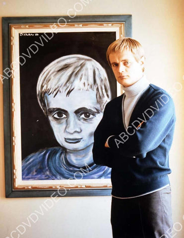 David McCallum and a painting of self 8b20-17503