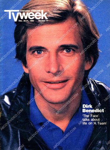 Dirk Benedict TV Week magazine cover 8b20-17860