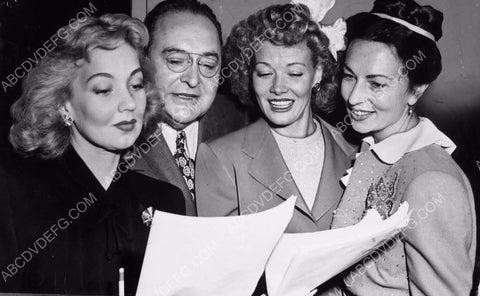 Ann Sothern Edward Arnold Penny Singleton Agnes Moorehead radio 8b20-1810