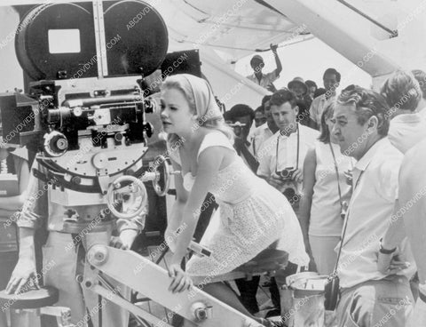 Hayley Mills looking through camera viewfinder unknown film 8b20-18445