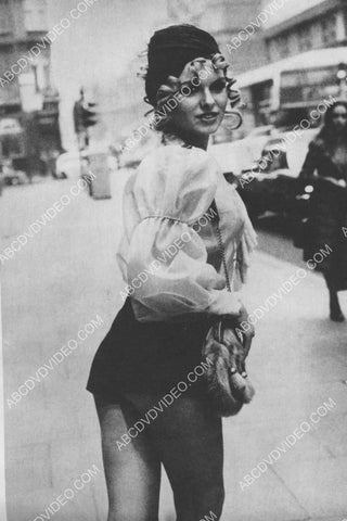 Julie Ege in a mini mini skirt out on the town 8b20-18766