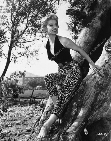 sexy Martha Hyer in her leopard print hot pants 8b20-18810