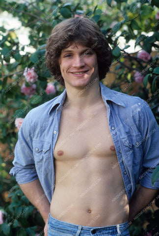 bare chested Andrew Stevens portrait 8b20-2009