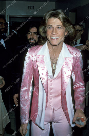 Andy Gibb with brush in hand for that 70's hair-do 8b20-2043