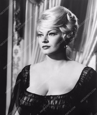 Anita Ekberg beautiful black dress and her bossom 8b20-2189