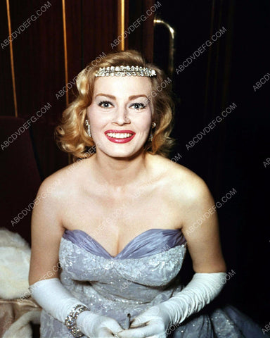 Anita Ekberg in a strapless gown 8b20-2238