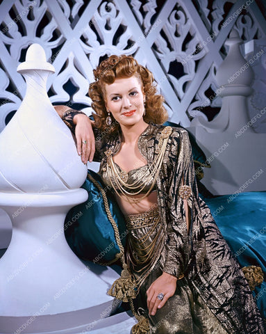 beautiful Maureen O'Hara pic film Sinbad the Sailor 8b20-2721