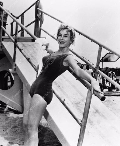 Barbara Eden takes a break between takes and goes for a dip dp-3275