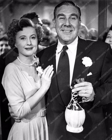 Barbara Stanwyck Paul Douglas a bottle of wine 8b20-3510